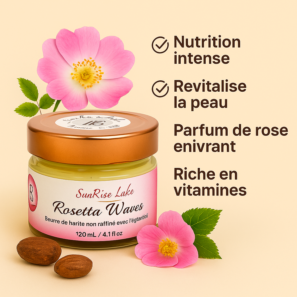 Rosetta Waves Beurre de Soin à l‘huile de rose sauvage