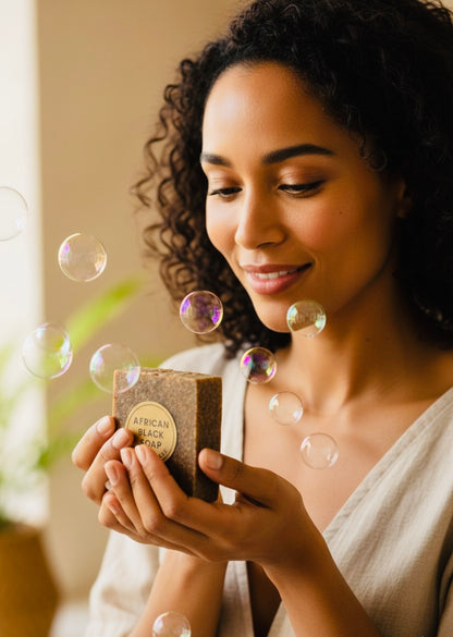 Savon Noir Africain – Héritage de Beauté Ancestrale