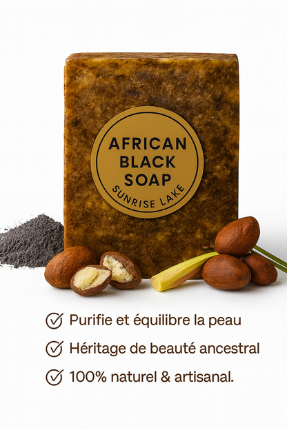 Savon Noir Africain – Héritage de Beauté Ancestrale