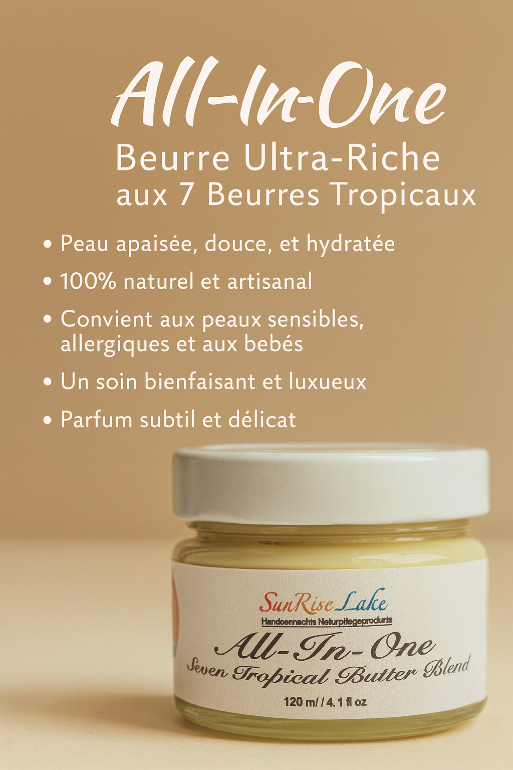 All-In-One – Beurre Ultra-Riche aux 7 Beurres Tropicaux