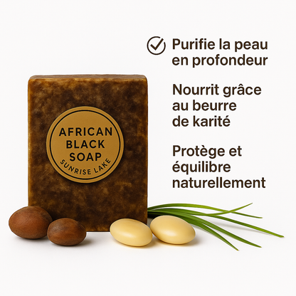 Savon Noir Africain – Héritage de Beauté Ancestrale