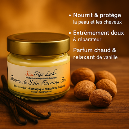 Evening Stars – Beurre de Karité Pur & Vanille Naturelle