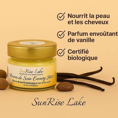 Evening Stars – Beurre de Karité Pur & Vanille Naturelle