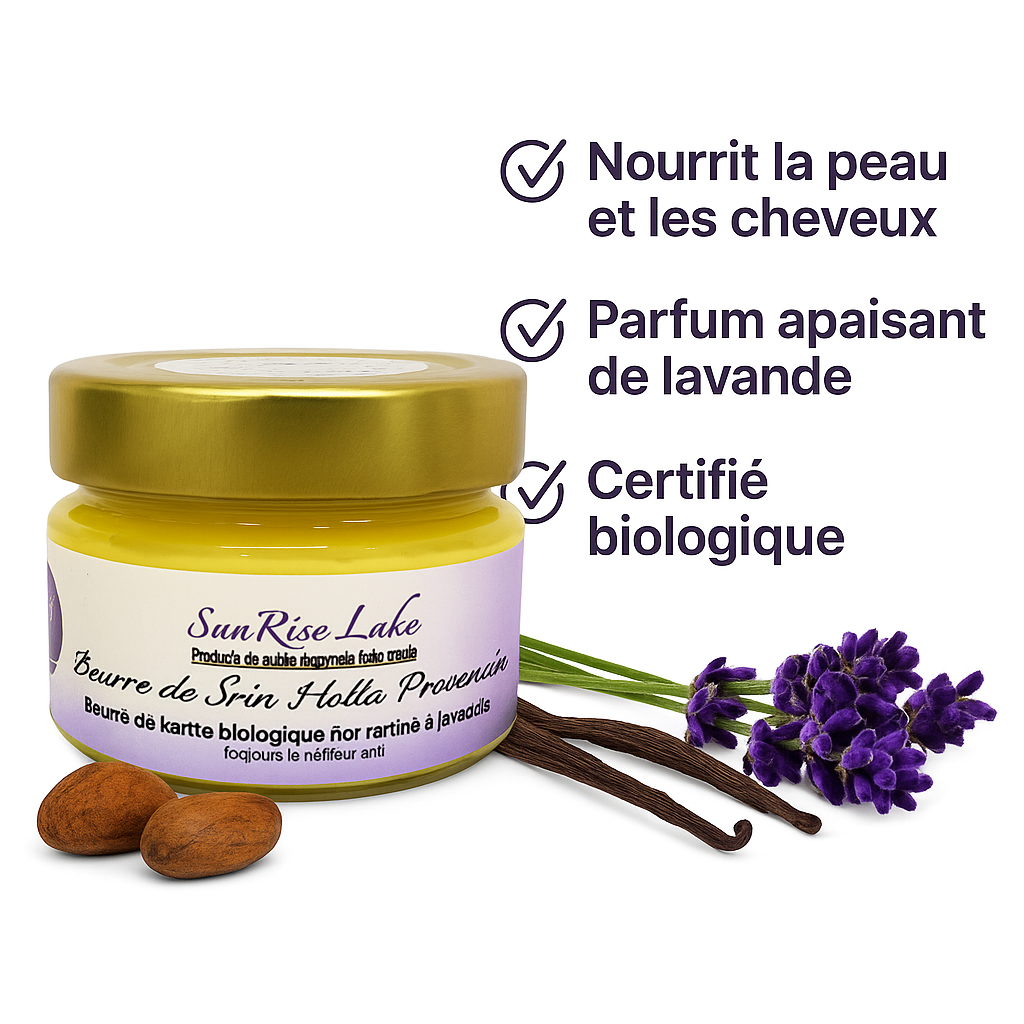 Holla Provencia – Beurre de Soin au Karité & Lavande