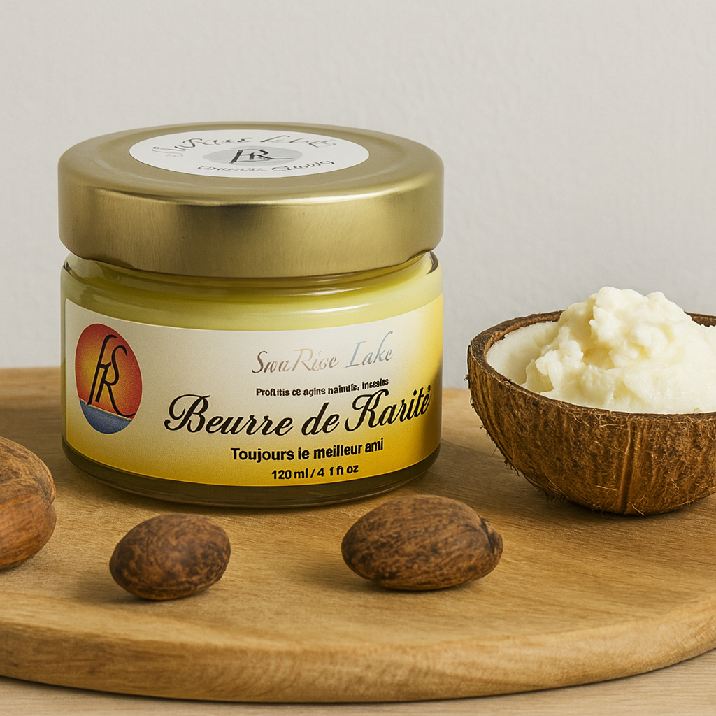 Beurre de Karité Bio Non Raffiné – Tradition & Pureté
